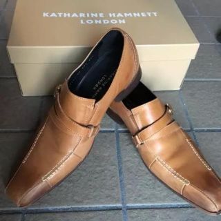 キャサリンハムネット(KATHARINE HAMNETT)のキャサリンハムネット シューズ 茶 25(ドレス/ビジネス)