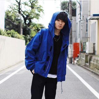 アンユーズド(UNUSED)の2 unused 18aw m-51 short jacket ブルー(ブルゾン)