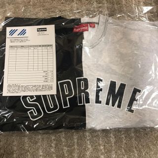 シュプリーム(Supreme)のSupreme split crewneck sweatshirt(スウェット)