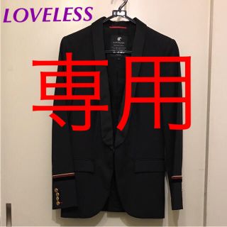 ラブレス(LOVELESS)の【ぼいこ様専用】LOVELESS レディース ジャケット サイズ36 紺色(テーラードジャケット)