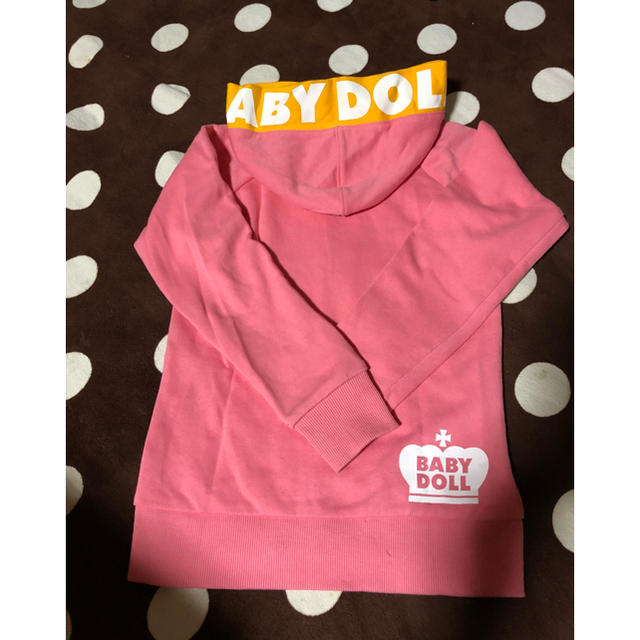 BABYDOLL(ベビードール)のBABY DOLL 130 パーカー キッズ/ベビー/マタニティのキッズ服女の子用(90cm~)(ジャケット/上着)の商品写真