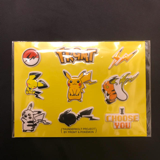FRAGMENT - ☆ THUNDERBOLT PROJECT ポケットモンスター シール FRAGMENT - ☆ THUNDERBOLT PROJECT ポケットモンスター シール