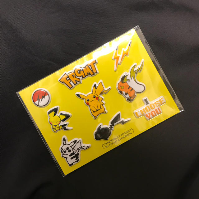 FRAGMENT - ☆ THUNDERBOLT PROJECT ポケットモンスター シール FRAGMENT - ☆ THUNDERBOLT PROJECT ポケットモンスター シール