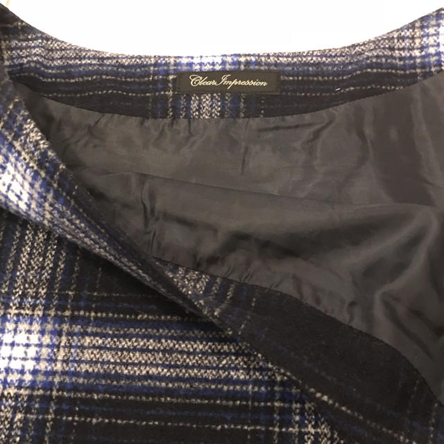 CLEAR IMPRESSION(クリアインプレッション)のクリア インプレッション スカート 美品 サイズ  2   レディースのスカート(ひざ丈スカート)の商品写真