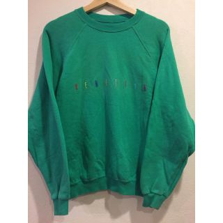 ベネトン(BENETTON)のベネトン Benetton ロゴ スウェット トレーナー 90s(スウェット)