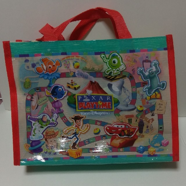 Disney(ディズニー)の東京ディズニーシー ピクサー プレイタイム　バッグ エンタメ/ホビーのおもちゃ/ぬいぐるみ(キャラクターグッズ)の商品写真