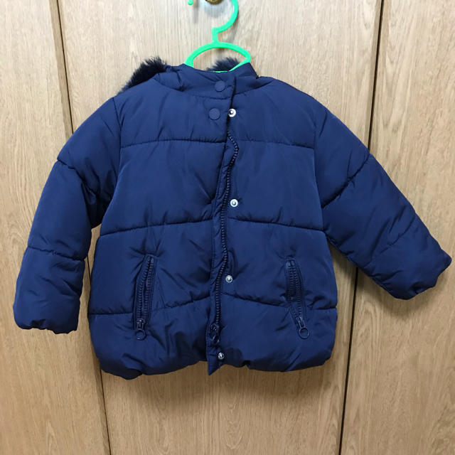 ZARA KIDS(ザラキッズ)の【zara baby girl】ダウンジャケット92cm キッズ/ベビー/マタニティのキッズ服男の子用(90cm~)(ジャケット/上着)の商品写真