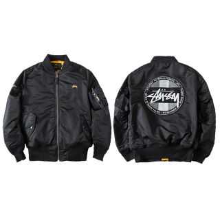 ステューシー(STUSSY)のstussy ma-1 35周年 (ブルゾン)