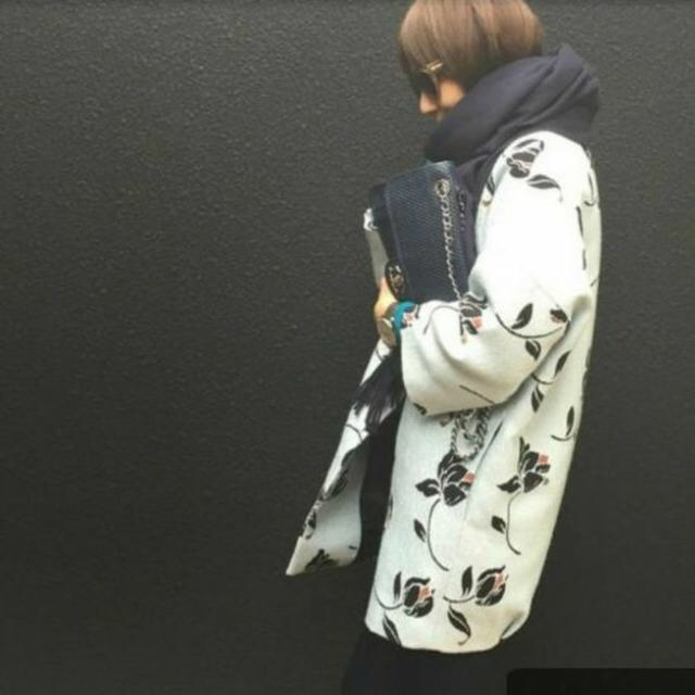 ZARA(ザラ)のZARA コクーンコート レディースのジャケット/アウター(ロングコート)の商品写真