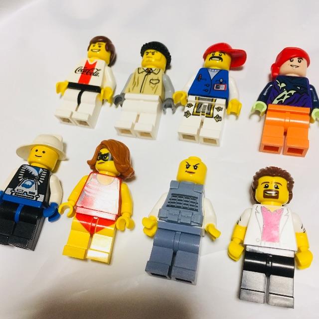 Lego - 16 ミニフィグセット 8体 ミニフィギュア レゴブロックの通販