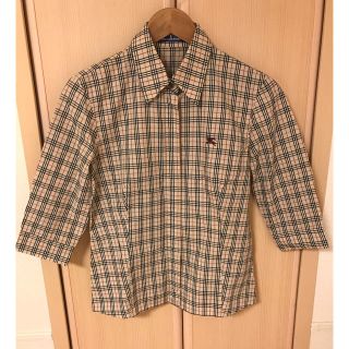 バーバリーブルーレーベル(BURBERRY BLUE LABEL)のメロンパン様取り置き BURBERRYチェックブラウス(シャツ/ブラウス(長袖/七分))