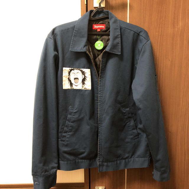 supreme akira work jacket ネイビー Mサイズ