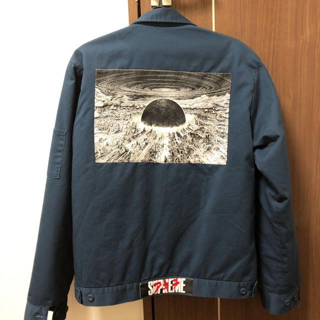 Supreme(シュプリーム)のsupreme akira work jacket ネイビー Mサイズ メンズのジャケット/アウター(カバーオール)の商品写真