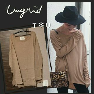 アングリッド(Ungrid)のungrid スリットスリーブルーズロングスリーブTee(Tシャツ(長袖/七分))