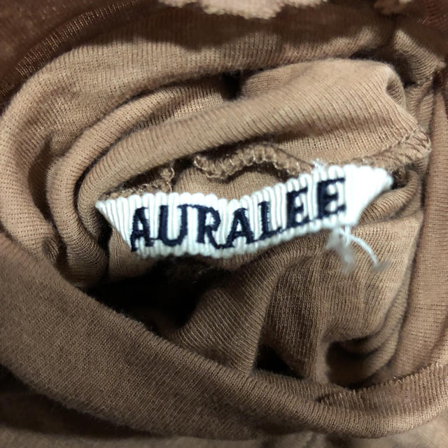 Ron Herman(ロンハーマン)のAURALEE ハイゲージ シアーリブタートル ロングTシャツ  レディースのトップス(カットソー(長袖/七分))の商品写真