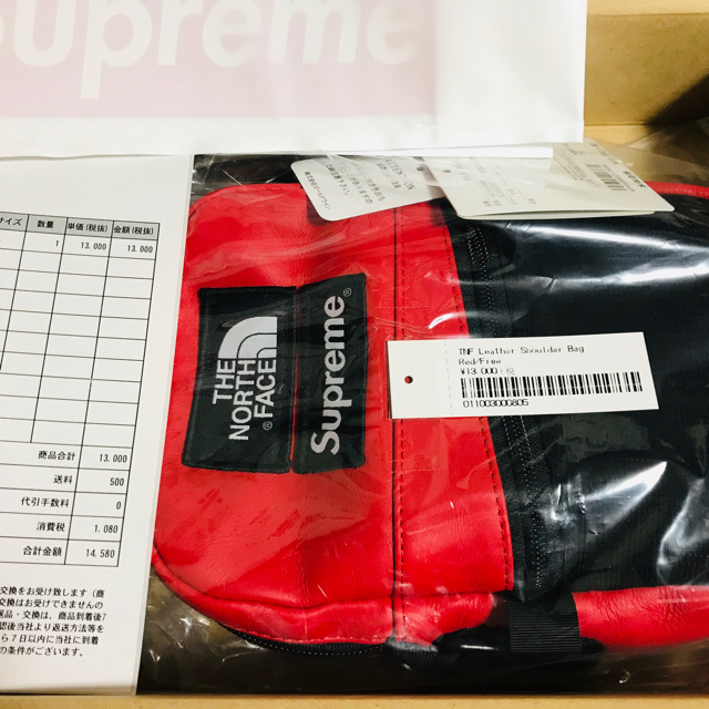 Supreme(シュプリーム)のSupreme®/The North Face® LeatherShoulder メンズのバッグ(ショルダーバッグ)の商品写真