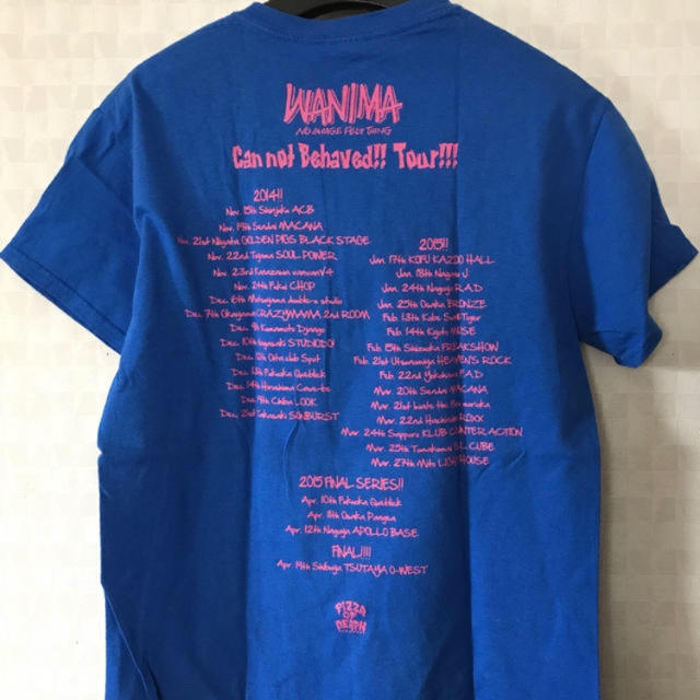 WANIMA(ワニマ)のWANIMA Can Not Behaved Tシャツ エンタメ/ホビーのタレントグッズ(ミュージシャン)の商品写真