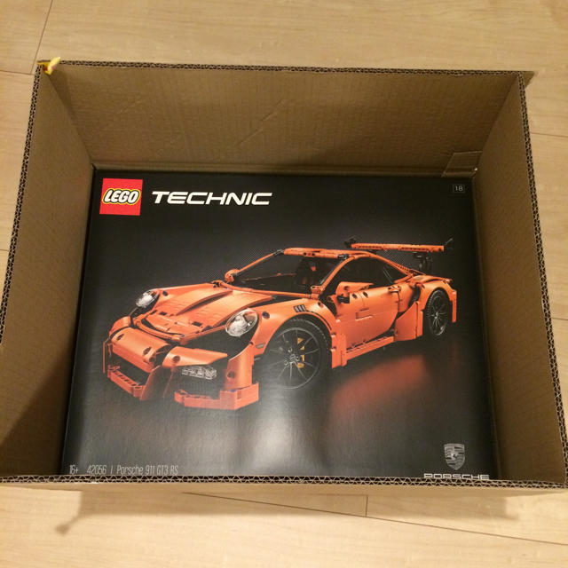 Lego(レゴ)の新品 LEGO レゴ テクニック ポルシェ 911GT3 RS 42056 キッズ/ベビー/マタニティのおもちゃ(積み木/ブロック)の商品写真