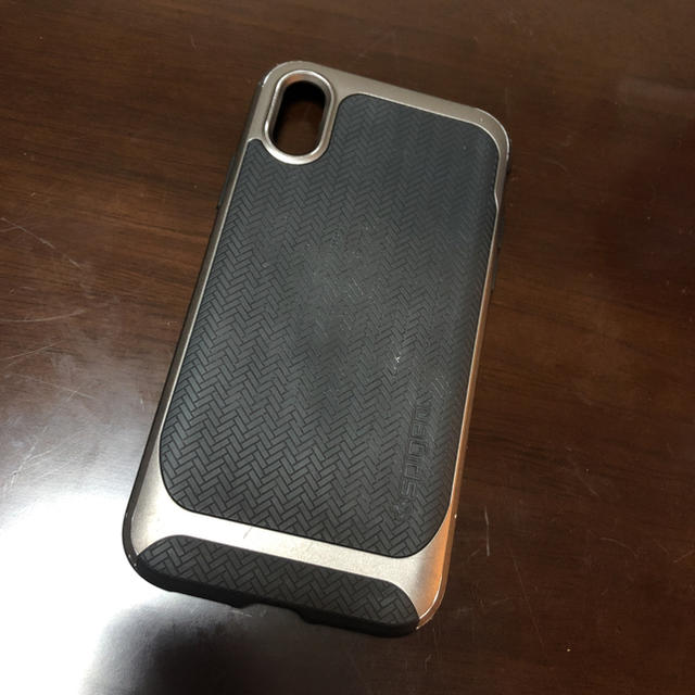 Spigen(シュピゲン)のiPhonex ケース ブラック スマホ/家電/カメラのスマホアクセサリー(iPhoneケース)の商品写真