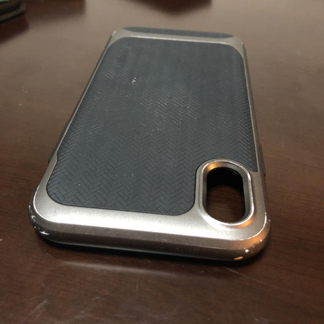 Spigen(シュピゲン)のiPhonex ケース ブラック スマホ/家電/カメラのスマホアクセサリー(iPhoneケース)の商品写真