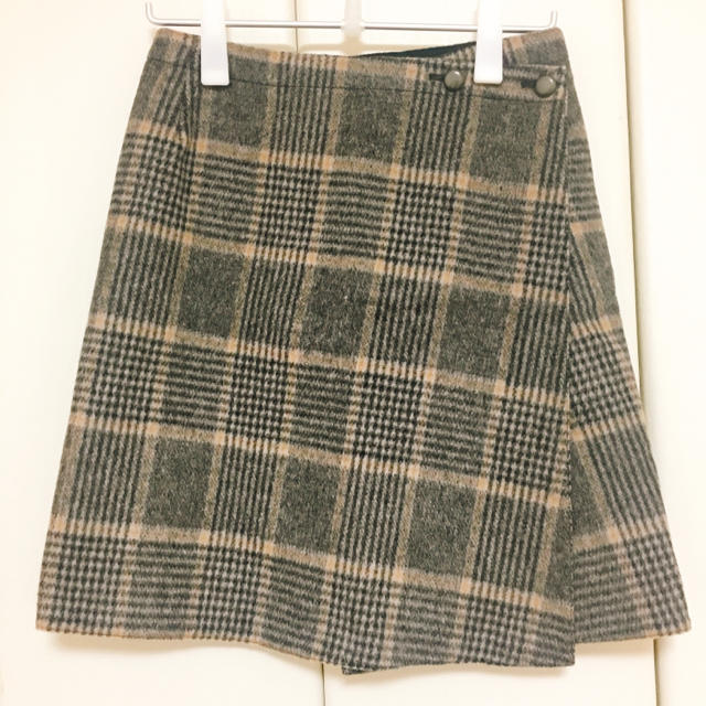 IENA(イエナ)のイエナ 2way チェックスカート レディースのスカート(ミニスカート)の商品写真