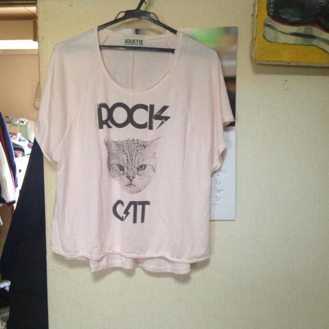 jouetie(ジュエティ)のjouetieのロックTシャツ♡ レディースのトップス(Tシャツ(半袖/袖なし))の商品写真