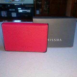 ミシャ(MISSHA)のMISSHA カードケース(名刺入れ/定期入れ)