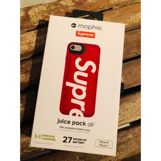 シュプリーム(Supreme)のSupreme Mophie Juice Pack Air iPhone 7&8(iPhoneケース)