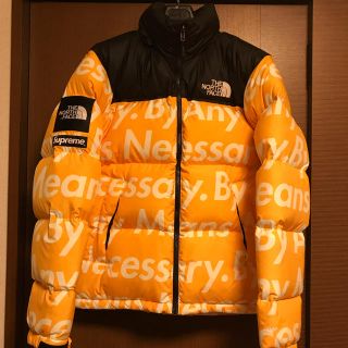 シュプリーム(Supreme)の新品 Sサイズ supreme TNF by any means nuptse(ダウンジャケット)