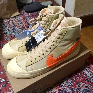 ナイキ(NIKE)の28.5 NIKE off-white blazer ナイキ オフホワイト(スニーカー)