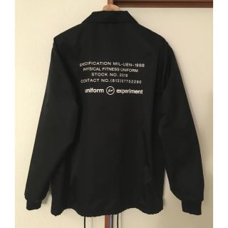 ユニフォームエクスペリメント(uniform experiment)の新品 Uniform experiment big coach blouson (ブルゾン)