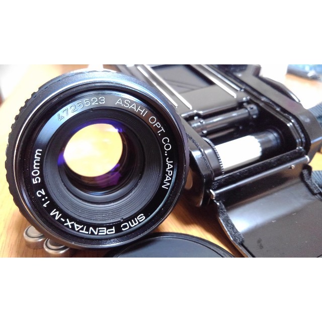 PENTAX(ペンタックス)の整備実用☆PENTAX MV1ボディ☆PENTAX 50mm F2カビ無し スマホ/家電/カメラのカメラ(フィルムカメラ)の商品写真