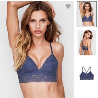 ヴィクトリアズシークレット(Victoria's Secret)のヴィクトリアシークレット ネイビー M(ブラ)