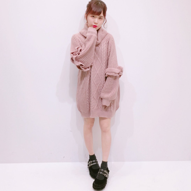 Honey Cinnamon - タートルニットワンピース の通販 by coco's