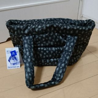 ルートート(ROOTOTE)のROOTOTE ヒョウ柄ダウントートバッグ(トートバッグ)