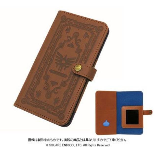 SQUARE ENIX(スクウェアエニックス)のドラゴンクエスト スマートフォンケース 冒険の書 タイプ 新品未開封 スマホ/家電/カメラのスマホアクセサリー(モバイルケース/カバー)の商品写真