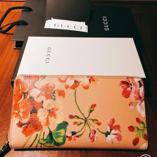 グッチ(Gucci)の新品！グッチ ブルームス 花柄 長財布 財布 ピンク GUCCI(長財布)