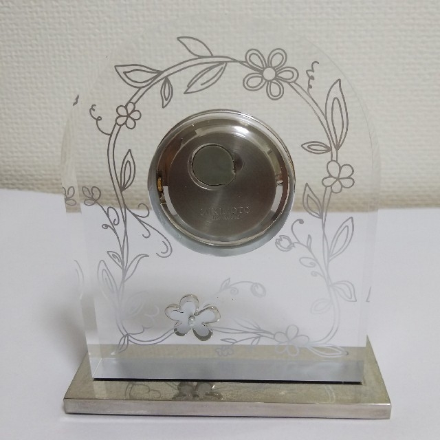 MIKIMOTO(ミキモト)のミキモトの置き時計と写真立て（中古） インテリア/住まい/日用品のインテリア小物(置時計)の商品写真
