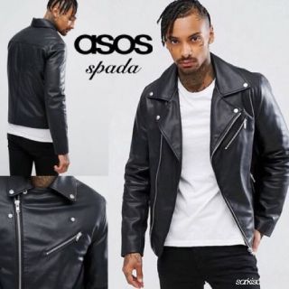 エイソス(asos)のasos 革ジャン ダブル(ライダースジャケット)