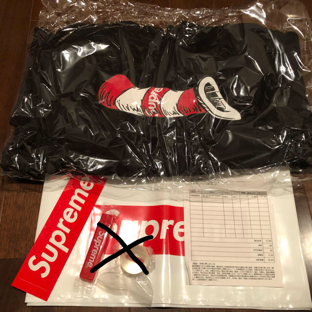 Supreme(シュプリーム)のSサイズ supreme cat ln the hat hooded パーカー メンズのトップス(パーカー)の商品写真