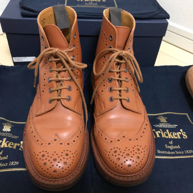 ★Tricker's（トリッカーズ）カントリー ブローグブーツ★