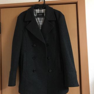 バーバリーブラックレーベル(BURBERRY BLACK LABEL)のバーバリー ブラックレーベル羊毛Pコート (ピーコート)