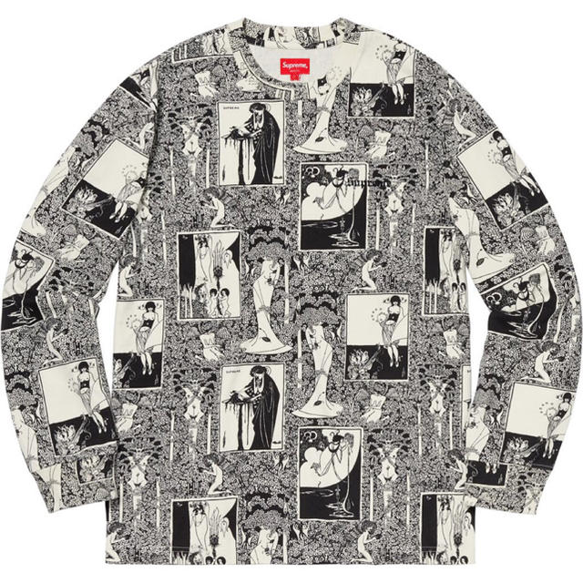 Supreme(シュプリーム)のM Supreme Salome L/S Top BLACK メンズのトップス(Tシャツ/カットソー(七分/長袖))の商品写真