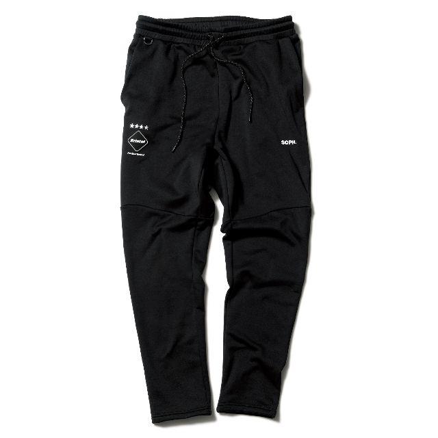 FCRB ブラックM POLARTEC FLEECE TRAINING PANT