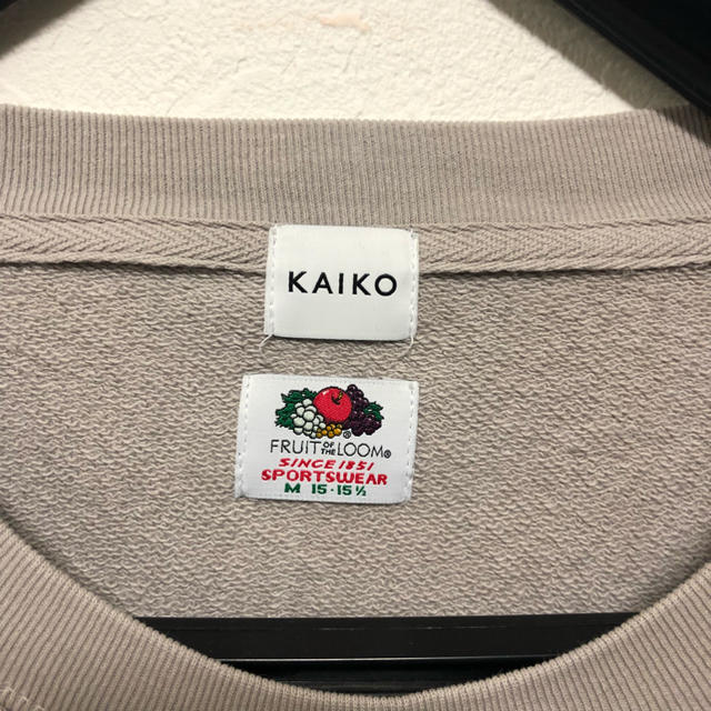 BEAUTY&YOUTH UNITED ARROWS(ビューティアンドユースユナイテッドアローズ)のKAIKO FRUIT OF THE LOOM スウェット O代官山 メンズのトップス(スウェット)の商品写真