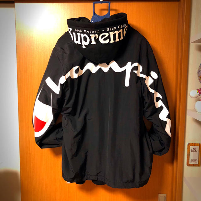 Supreme18ss week5 Champion Track Jacket