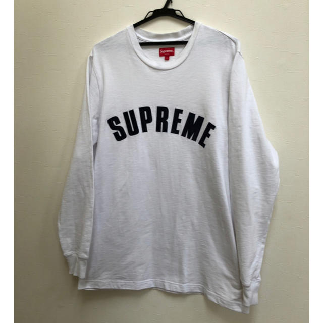 Supreme(シュプリーム)のsupreme arc logo ホワイト Lサイズ メンズのトップス(Tシャツ/カットソー(七分/長袖))の商品写真