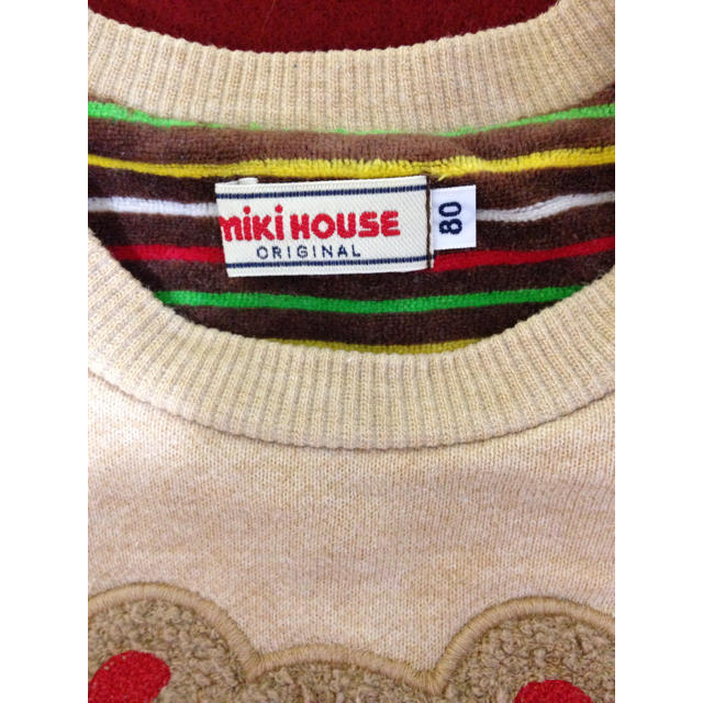 mikihouse(ミキハウス)のミキハウス 80 長袖 キッズ/ベビー/マタニティのベビー服(~85cm)(トレーナー)の商品写真