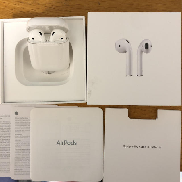 《新品 未開封》即日発送 第2世代 アップル AIR PODS MV7N2J/A