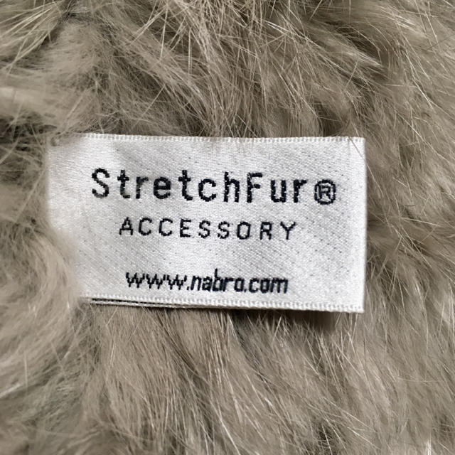 【新品・未使用】【nabro】stretch fur スヌード レディースのファッション小物(スヌード)の商品写真